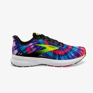 Brooks women Launch 8 tie dye running shoe size 8